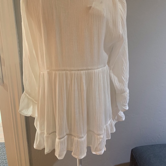 White Boho Entro Top - Picture 4 of 5